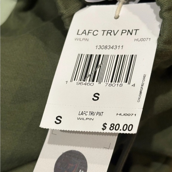 Adidas LAFC Los Angeles Football Club Jogger Track Pants Men’s Small Green NWT - Picture 6 of 8